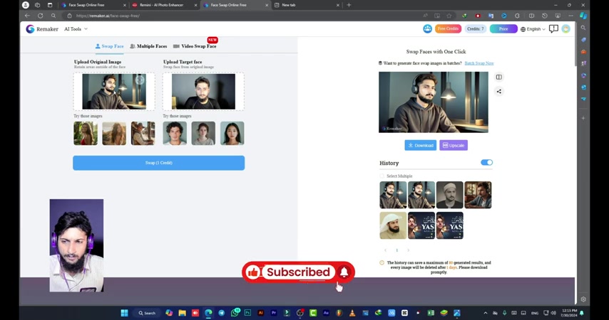 AI换脸终极指南:Remaker AI免费在线工具,高清画质提升
