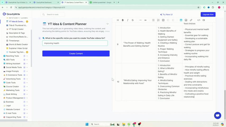 GravityWrite AI:强大内容创作工具,助力YouTube视频制作!