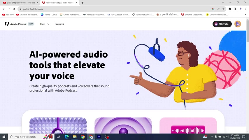 Adobe Podcast AI:免费提升音频质量的终极指南