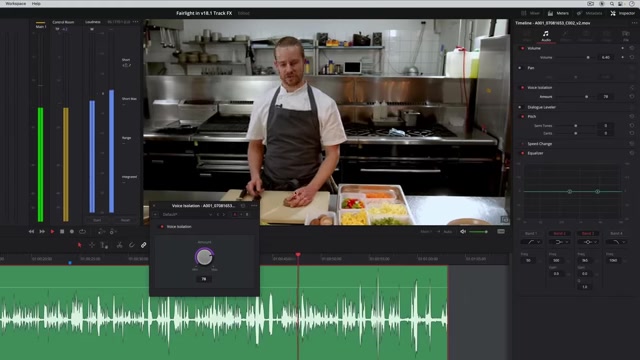 DaVinci Resolve 18.1: 音频编辑的重大升级和AI工具