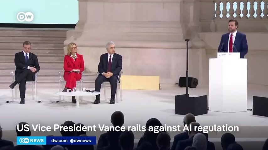 AI监管争议:美国副总统Vance警告过度监管风险