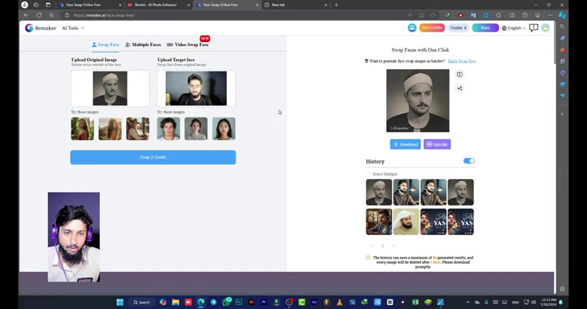 AI换脸终极指南:Remaker AI免费在线工具,高清画质提升