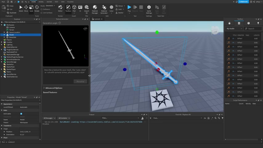 Roblox AI纹理生成器:游戏开发新纪元