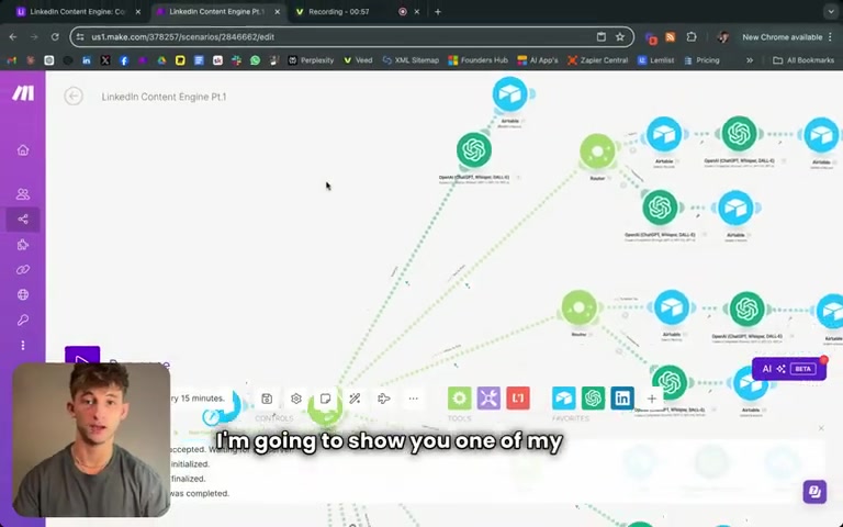 AI驱动LinkedIn内容引擎:自动化 模板与效率最大化