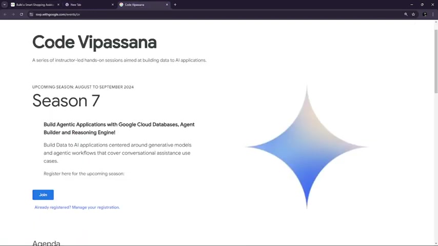 Code Vipassana Season 7: 构建智能购物助手 AlloyDB 和 Vertex AI