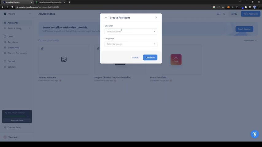Voiceflow教程:为牙科诊所构建 WhatsApp 聊天机器人