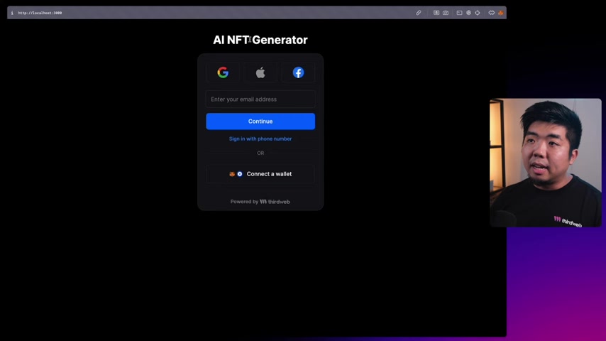 使用OpenAI和Thirdweb构建AI NFT生成器