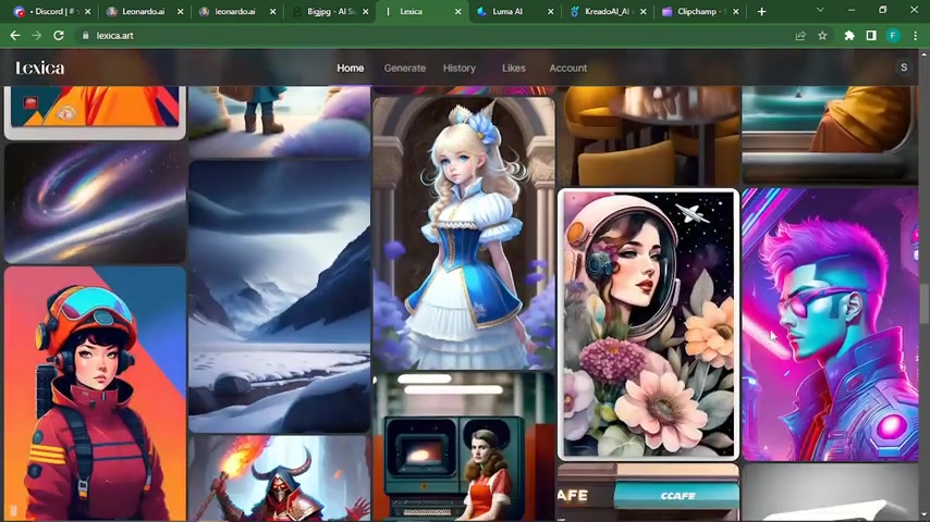 Lexica AI:探索无限可能的AI艺术生成器