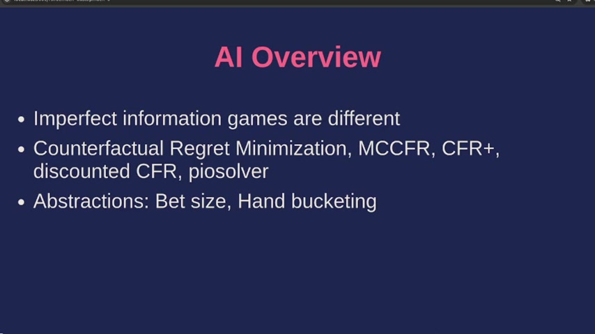 打造AI扑克机器人:策略 算法和实战技巧