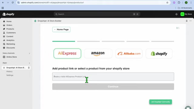 AI驱动Shopify店铺搭建:Drop Shipt快速教程