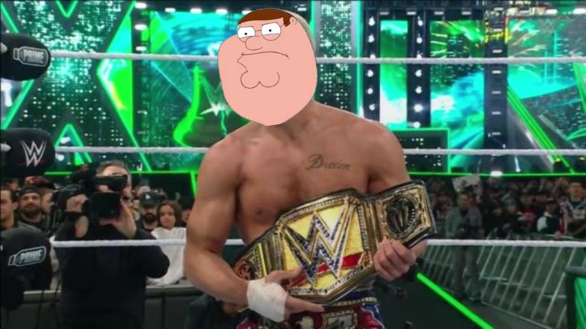 Peter Griffin 成为 WWE 冠军?疯狂 AI 恶搞来袭
