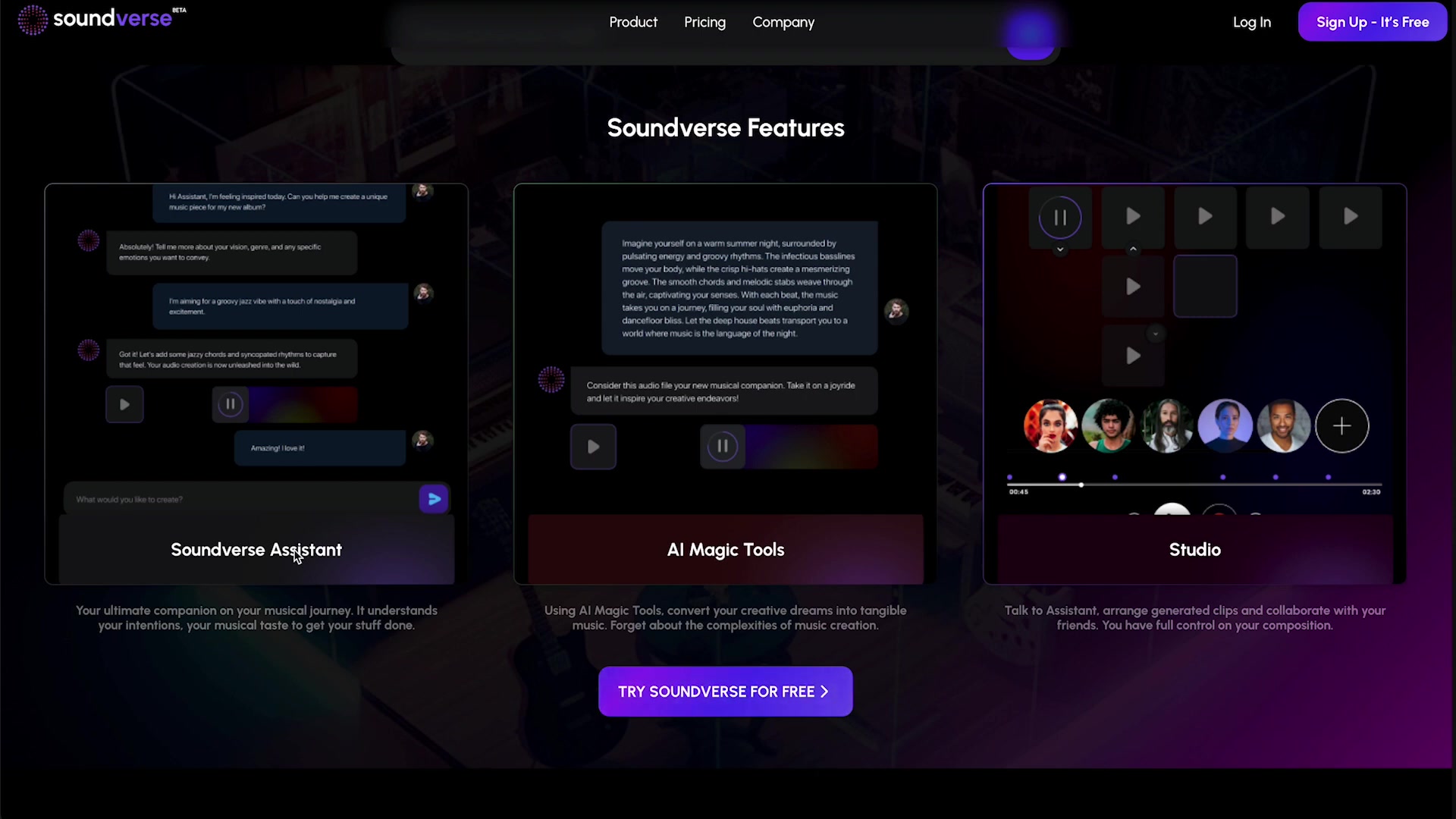 SoundVerse全面评测:AI音乐创作,革新内容创作流程。SoundVerse通过先进的AI技术,为用户提供高效的音乐创作工具,简化了传统音乐制作的复杂流程。无论是专业音乐人还是初学者,都能利用其智能算法快速生成高质量的音乐作品。SoundVerse不仅提升了创作效率,还为用户提供了丰富的音色库和定制化选项,满足多样化的音乐需求。通过AI驱动的音乐创作,SoundVerse正在重新定义内容创作的方式,为音乐产业带来全新的可能性。