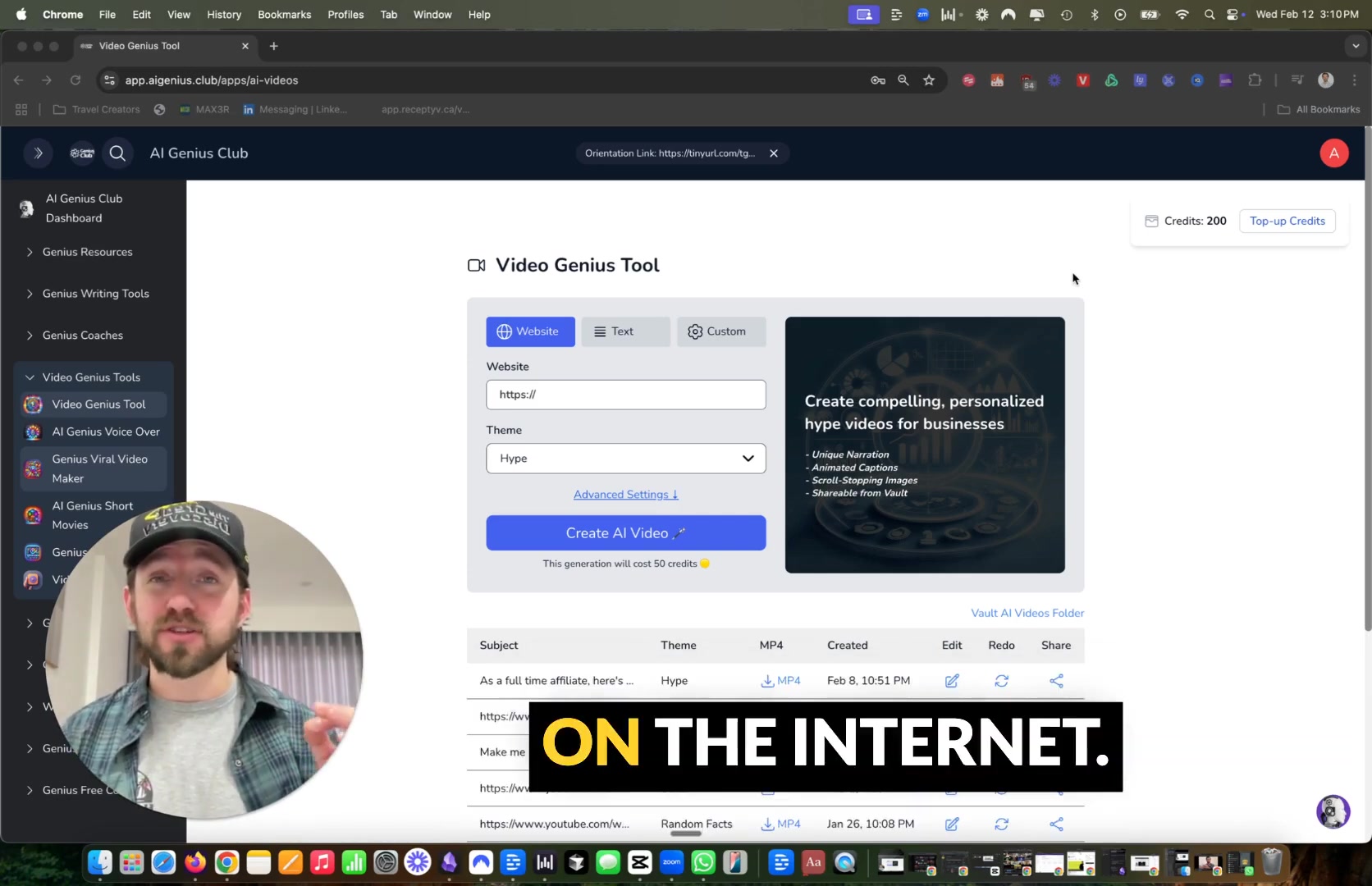 AI Genius Club:终极YouTube自动化工具和联盟营销平台