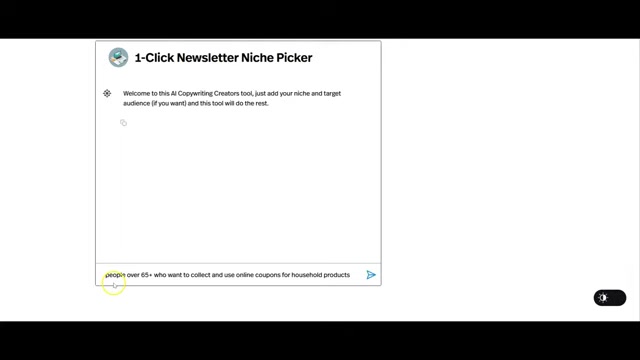 AI Newsletter Niche Picker:轻松找到适合你的利基市场