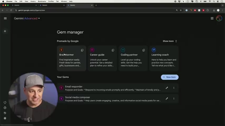 Google Gemini Gems:打造专属AI助手,集成Gmail Docs