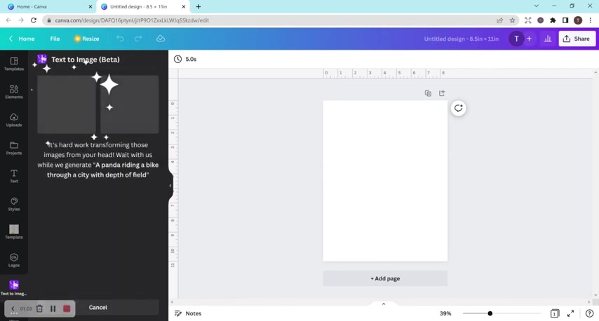 Canva Text to Image: AI赋能设计,释放无限创意