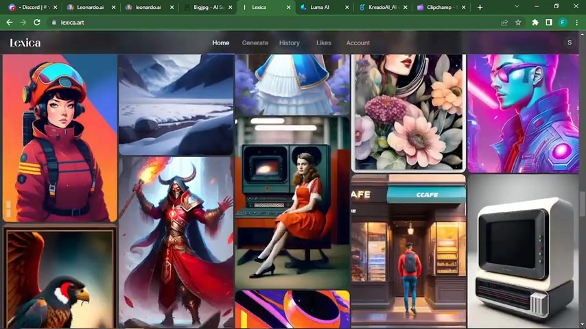 Lexica AI:探索无限可能的AI艺术生成器