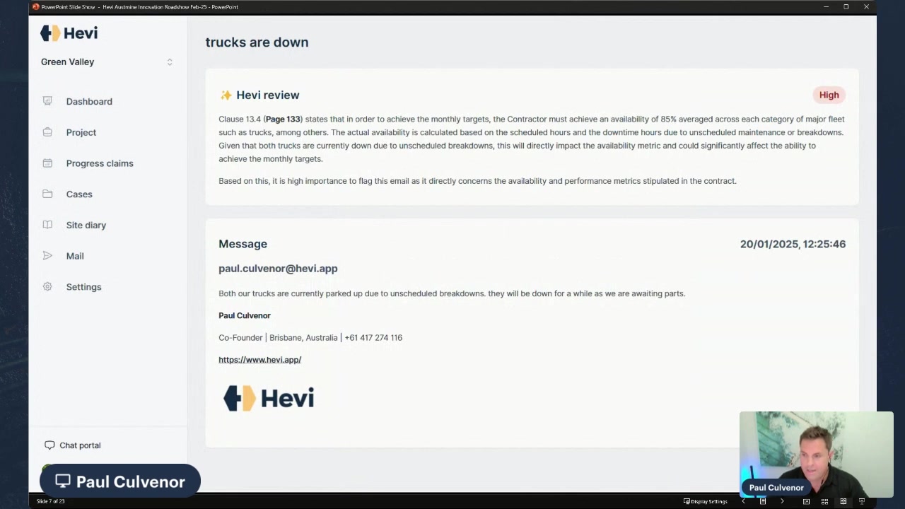 AI赋能矿业:Hevi平台引领智能合同管理新纪元