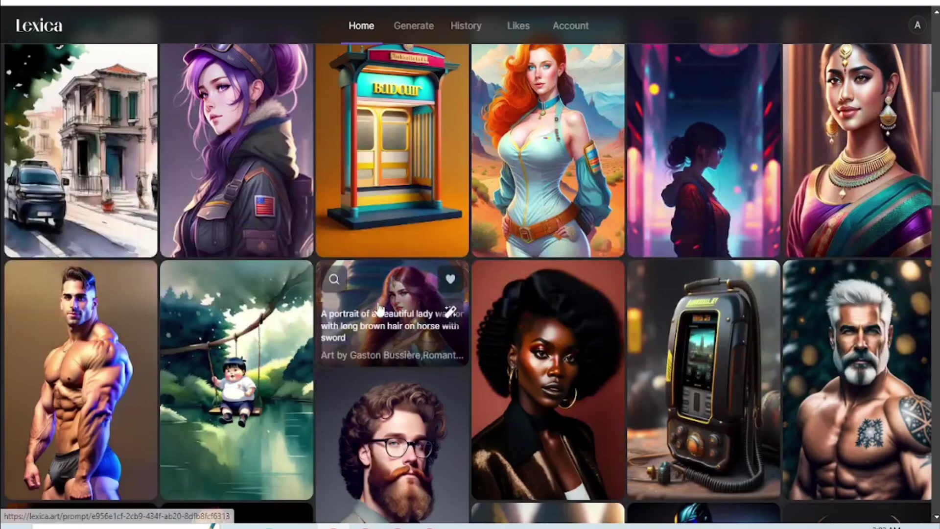 Lexica.art: 免费AI照片生成器,轻松创建个性化图像