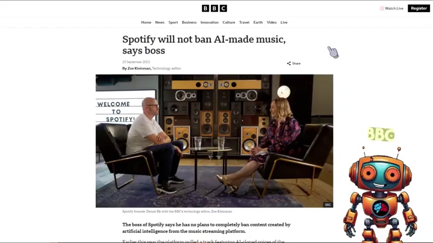 AI音乐制作:Spotify是否允许AI生成音乐?