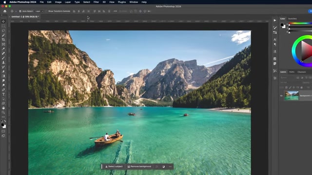 AI 图像处理:Photoshop 快速生成水彩画效果