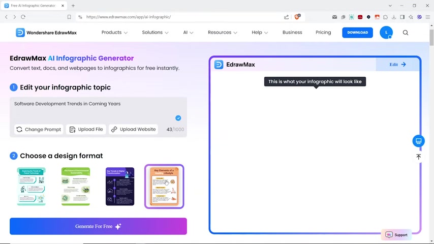 Wondershare EdrawMax评测:AI赋能的流程图和图表绘制工具