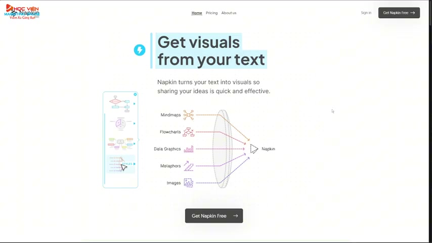 Napkin AI教程:文本快速生成精美信息图,提升营销效率