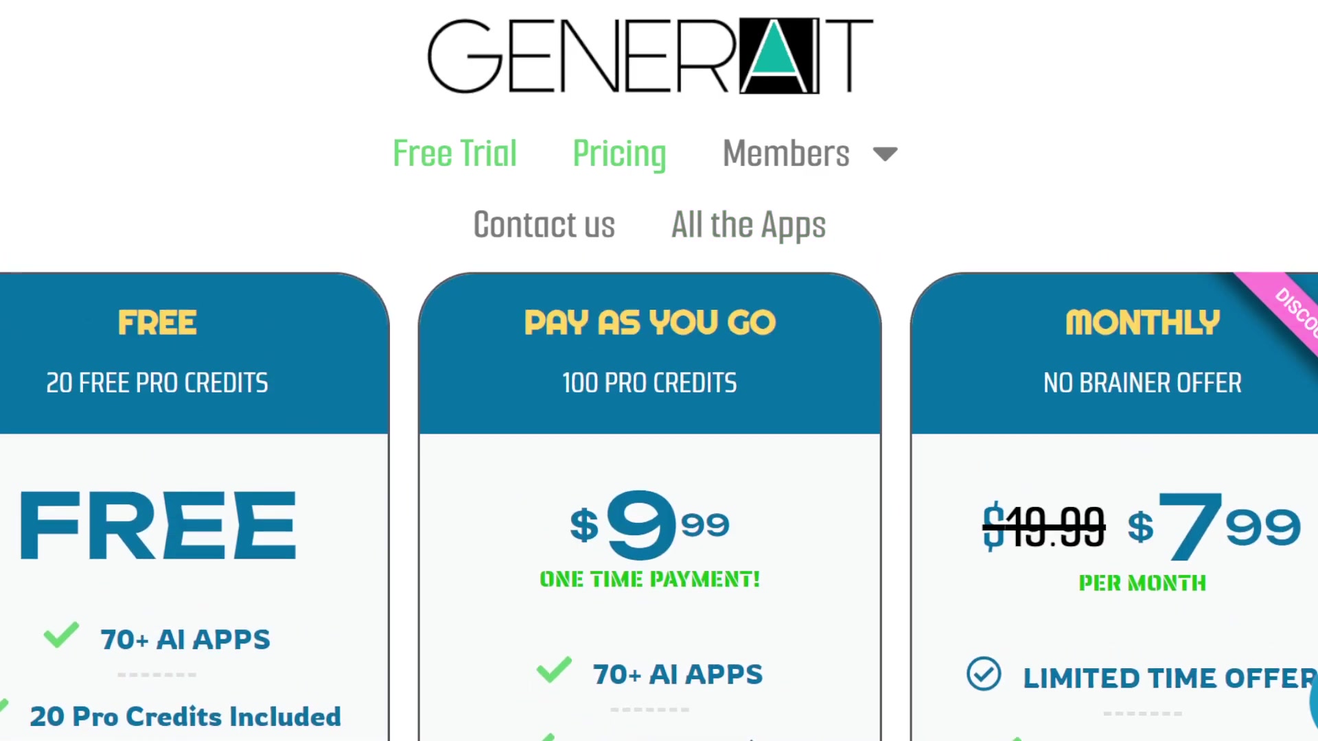 Generait AI着色书页生成器 释放你的创造力