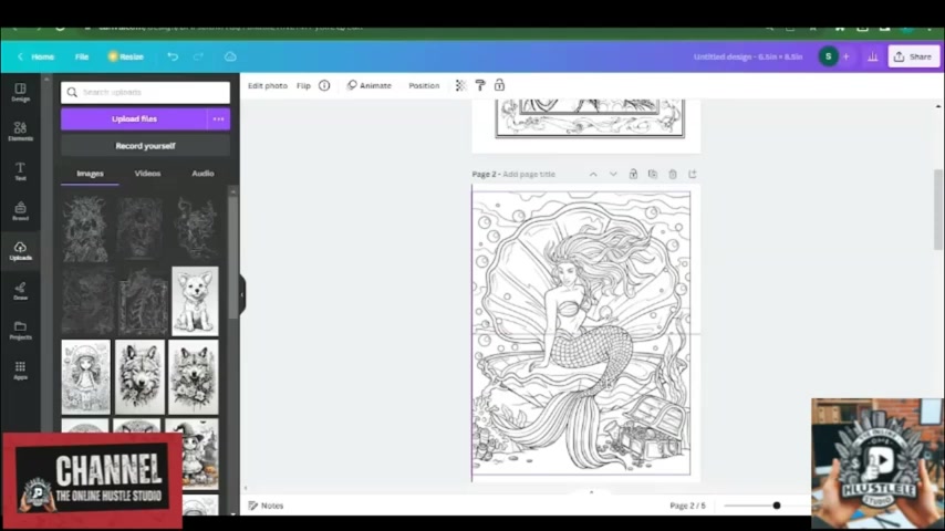 轻松创建专属涂色书:Pinterest, Canva & AI技巧