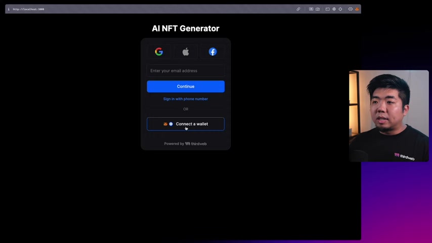 使用OpenAI和Thirdweb构建AI NFT生成器