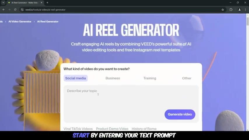 AI短视频创作神器:Veed AI、Makereels、ZebraCat深度评测