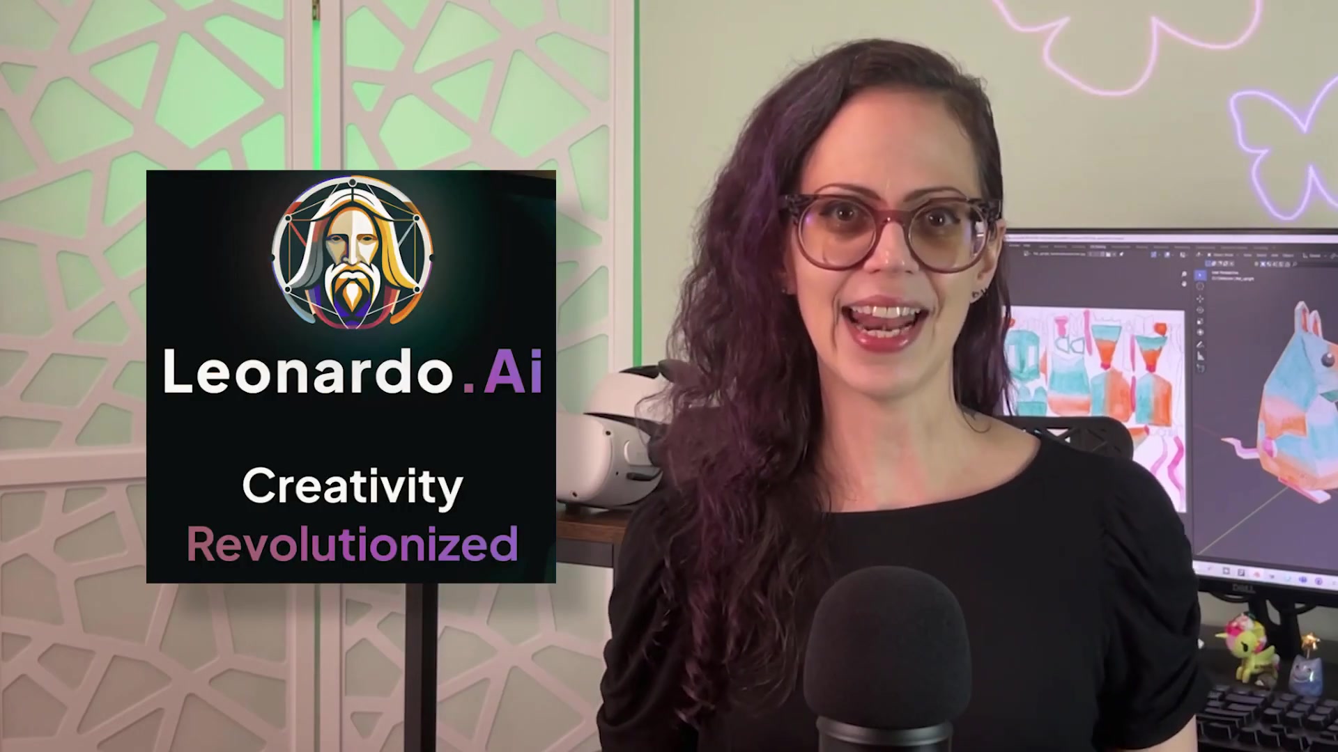 Leonardo AI纹理生成器:VR游戏美术设计的革新