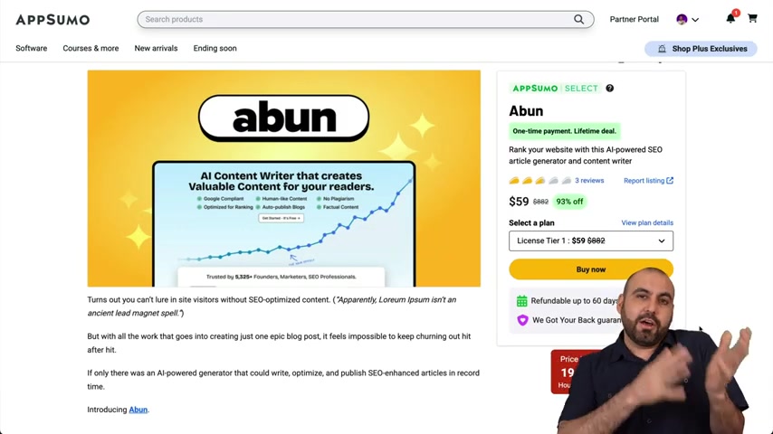 Abun AI:终身SEO文章生成器,助力内容创作与优化
