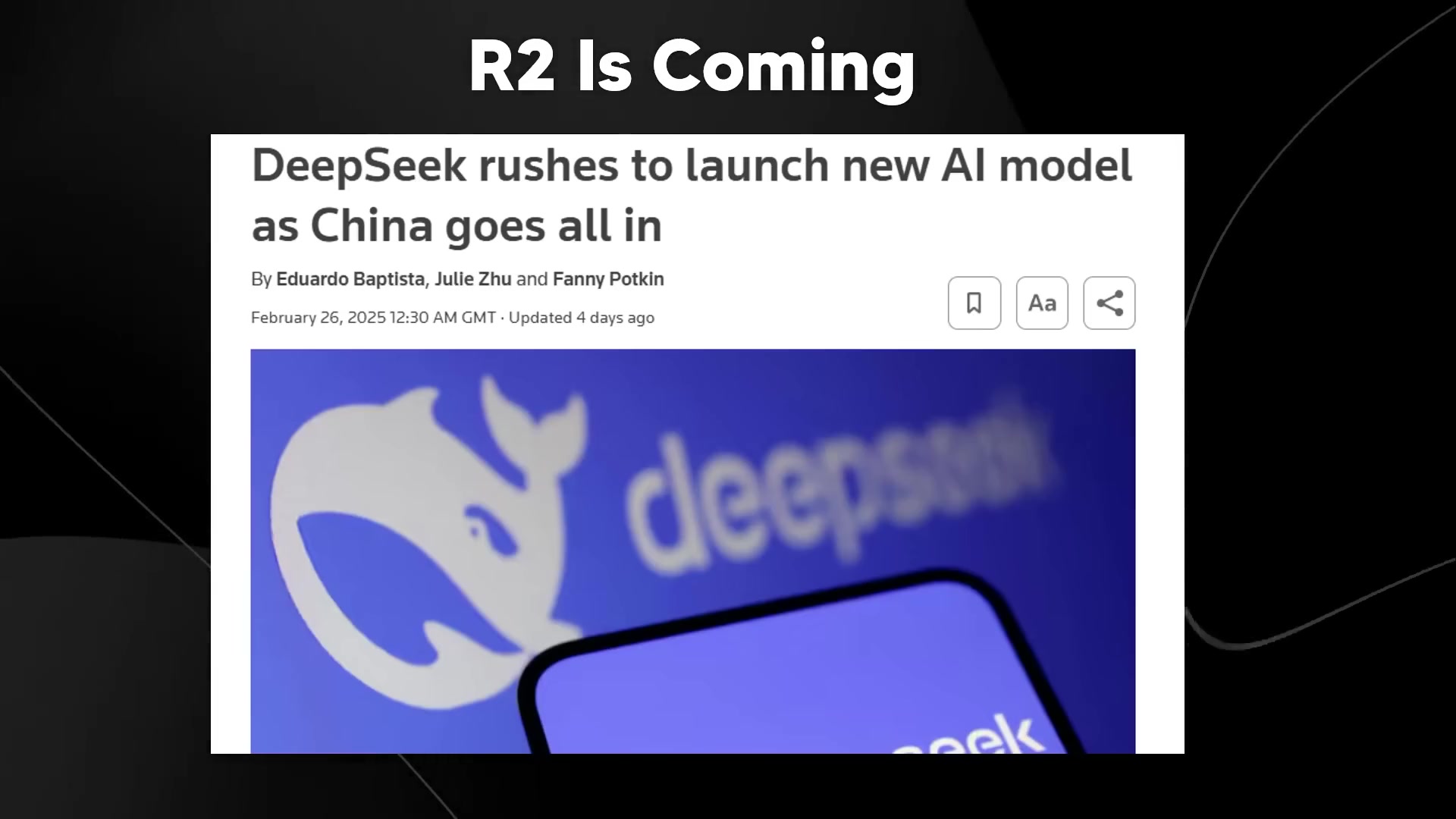 DeepSeek R2:AI领域未来3年的游戏规则改变者?