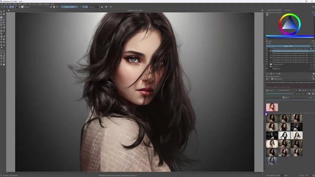 AI教程:如何使用Krita和Affinity Photo重绘图像?