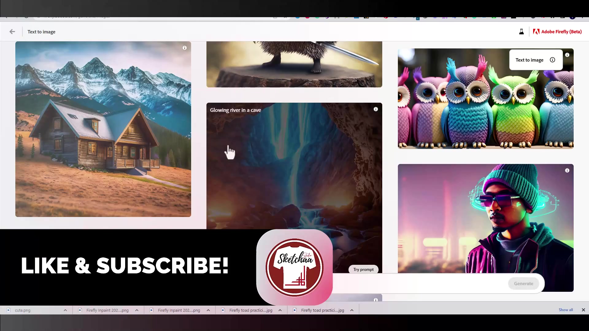 Adobe Firefly AI 图像生成教程:Canva T 恤设计实践
