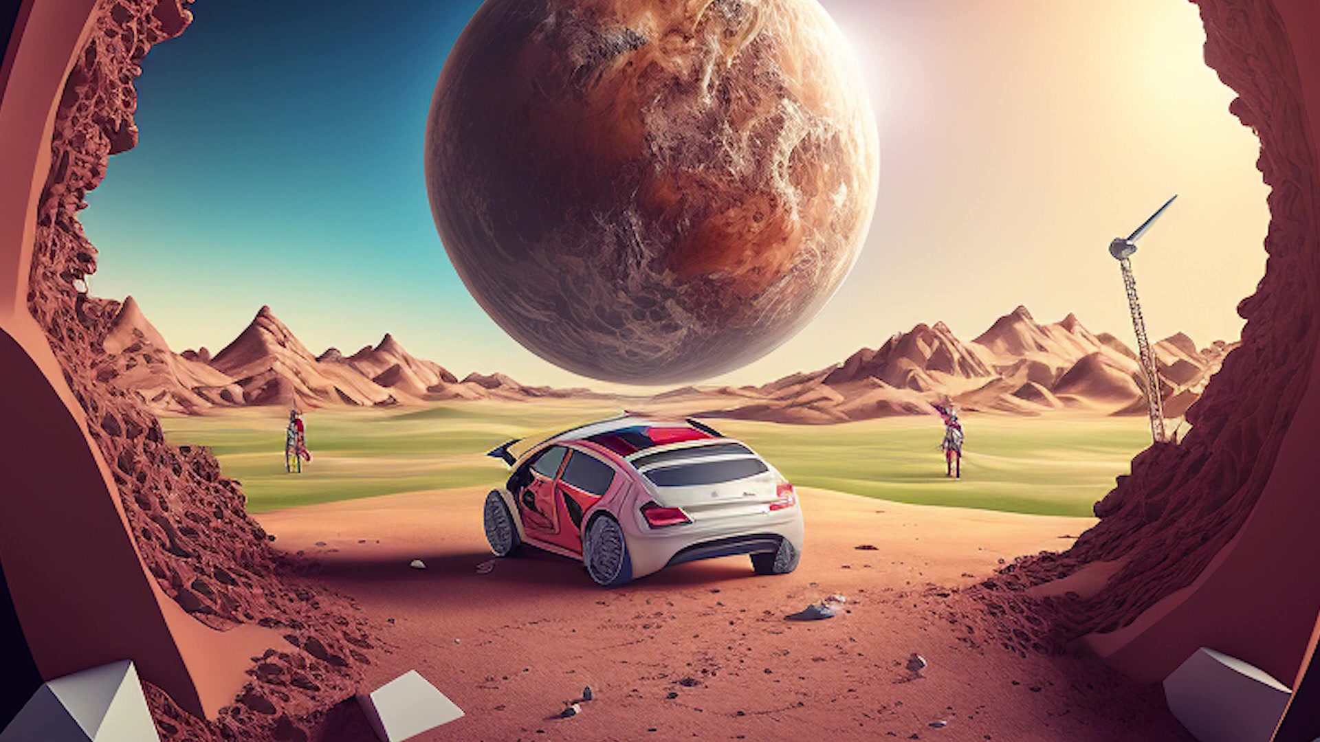 火星高尔夫:AI讲述职业高尔夫球手Tom的星际传奇