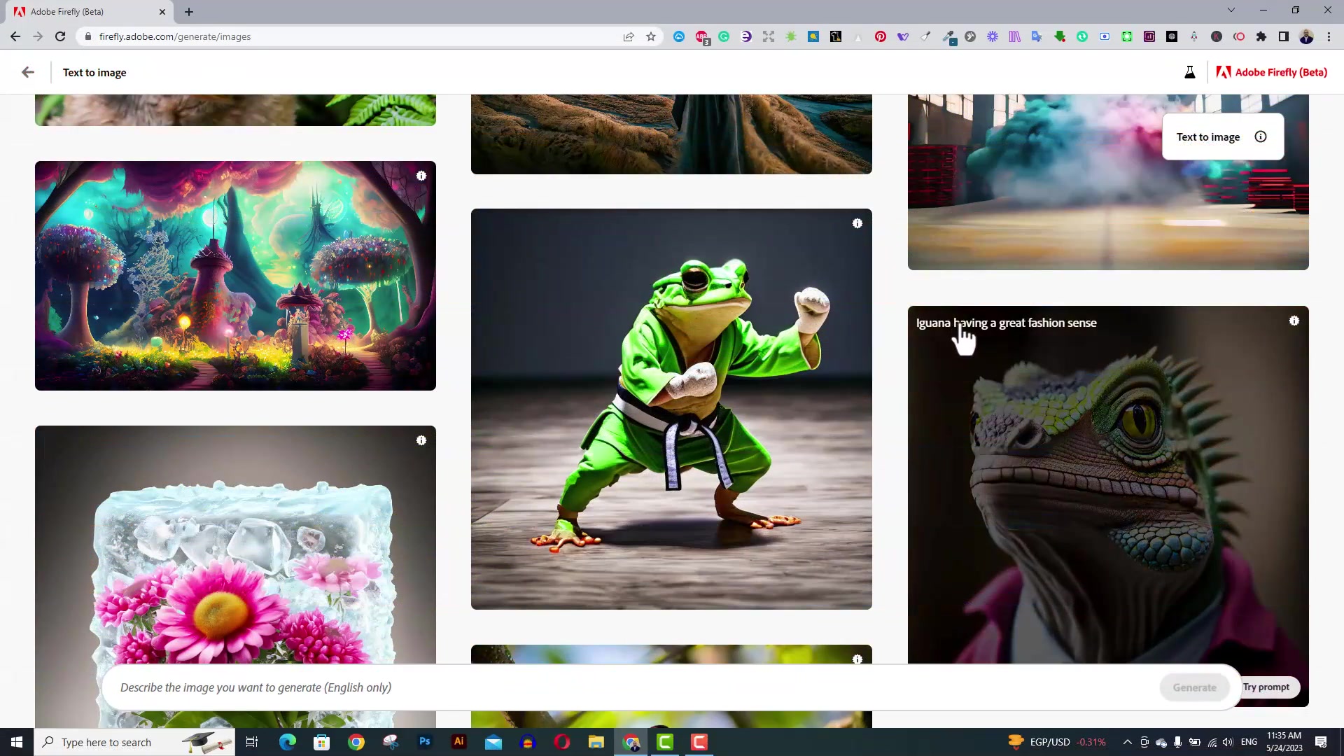 Adobe Firefly AI 图像生成教程:Canva T 恤设计实践