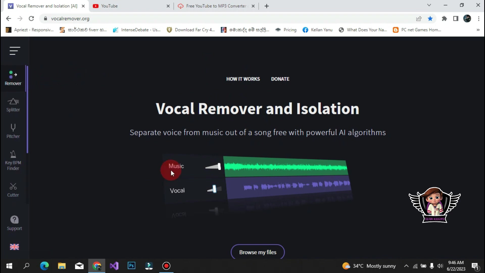 AI如何用Vocal Remover分离人声和音乐?完整教程