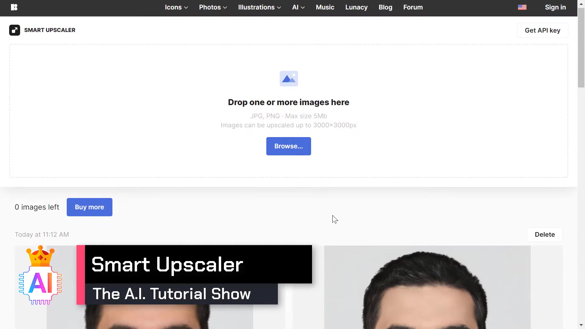 AI图像智能放大:Icons8 Smart Upscaler无损画质提升指南
