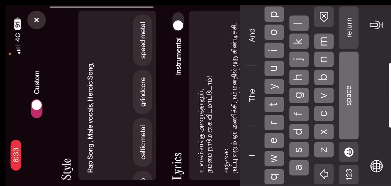 2025年AI如何创作泰米尔说唱歌曲:ChatGPT与Suno应用指南