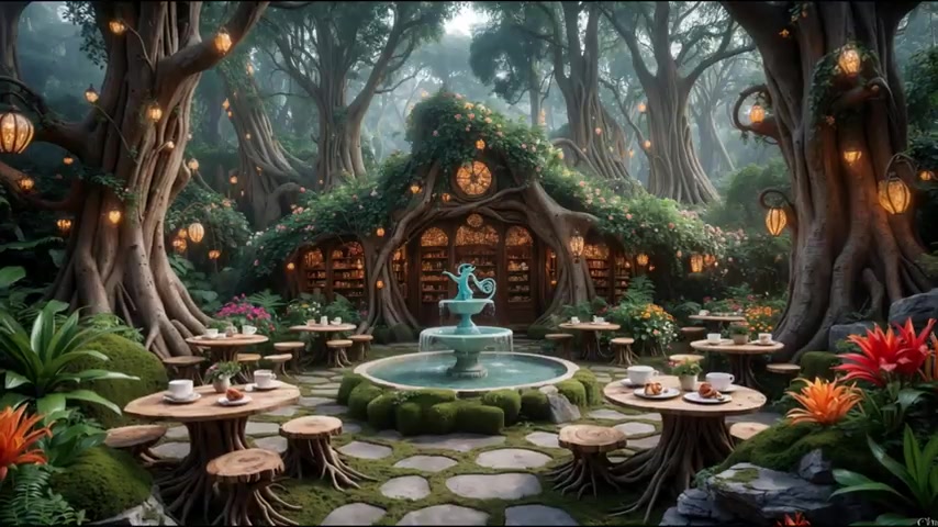 AI艺术打造的梦幻森林:如何沉浸式体验童话仙境?
