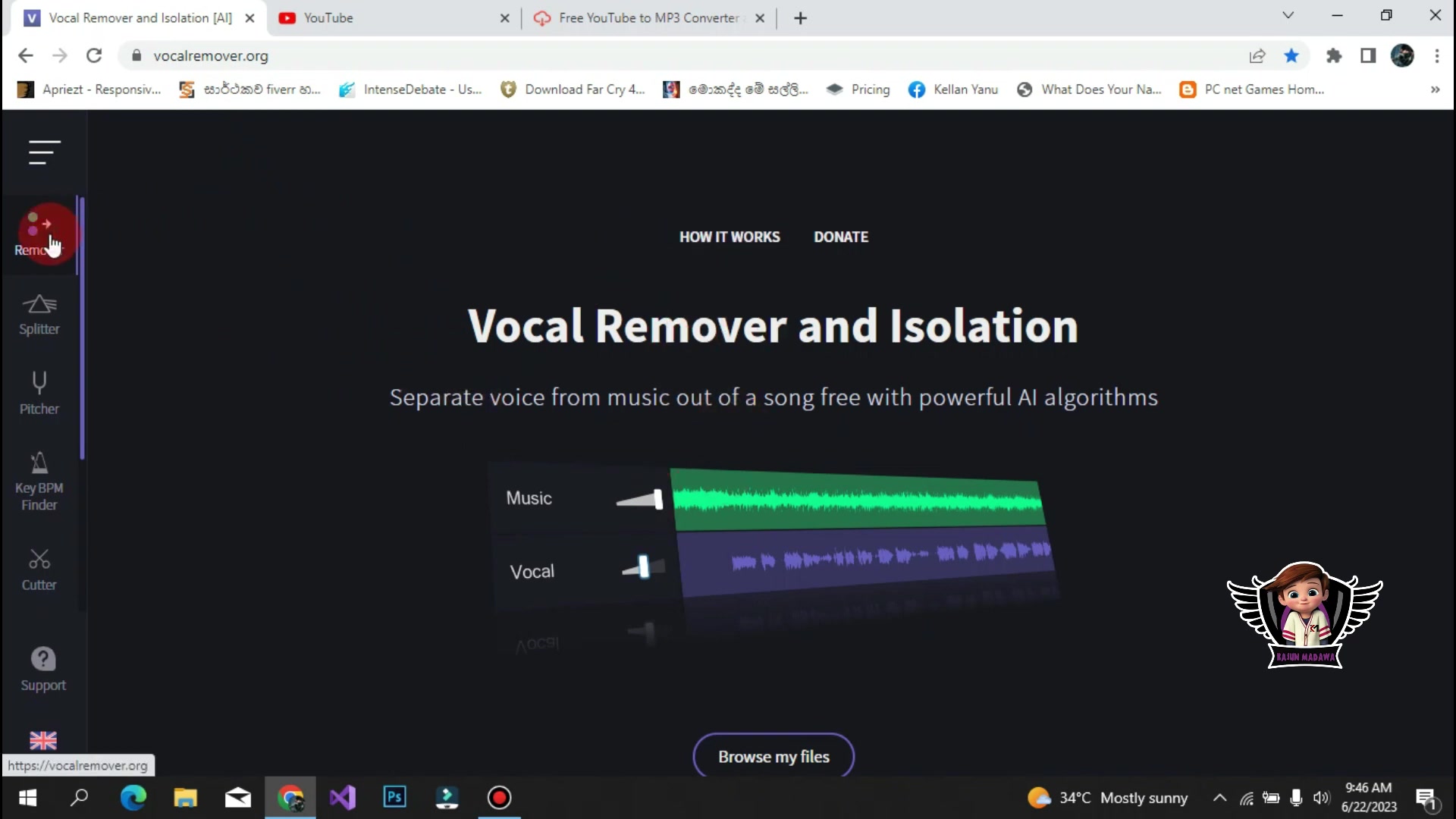 AI如何用Vocal Remover分离人声和音乐?完整教程