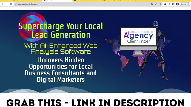 Agency Client Finder AI:革新本地企业潜在客户开发和营销策略