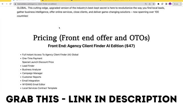 Agency Client Finder AI:革新本地企业潜在客户开发和营销策略