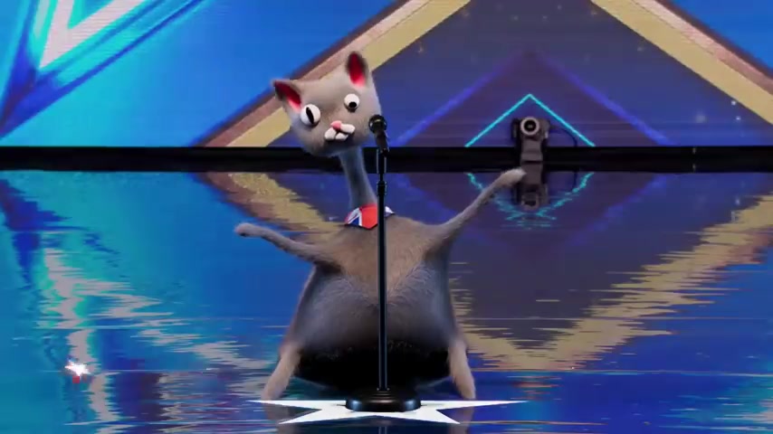 “英国达人秀”中的Noodle the Cat:唱歌新星的AI未来趋势揭秘