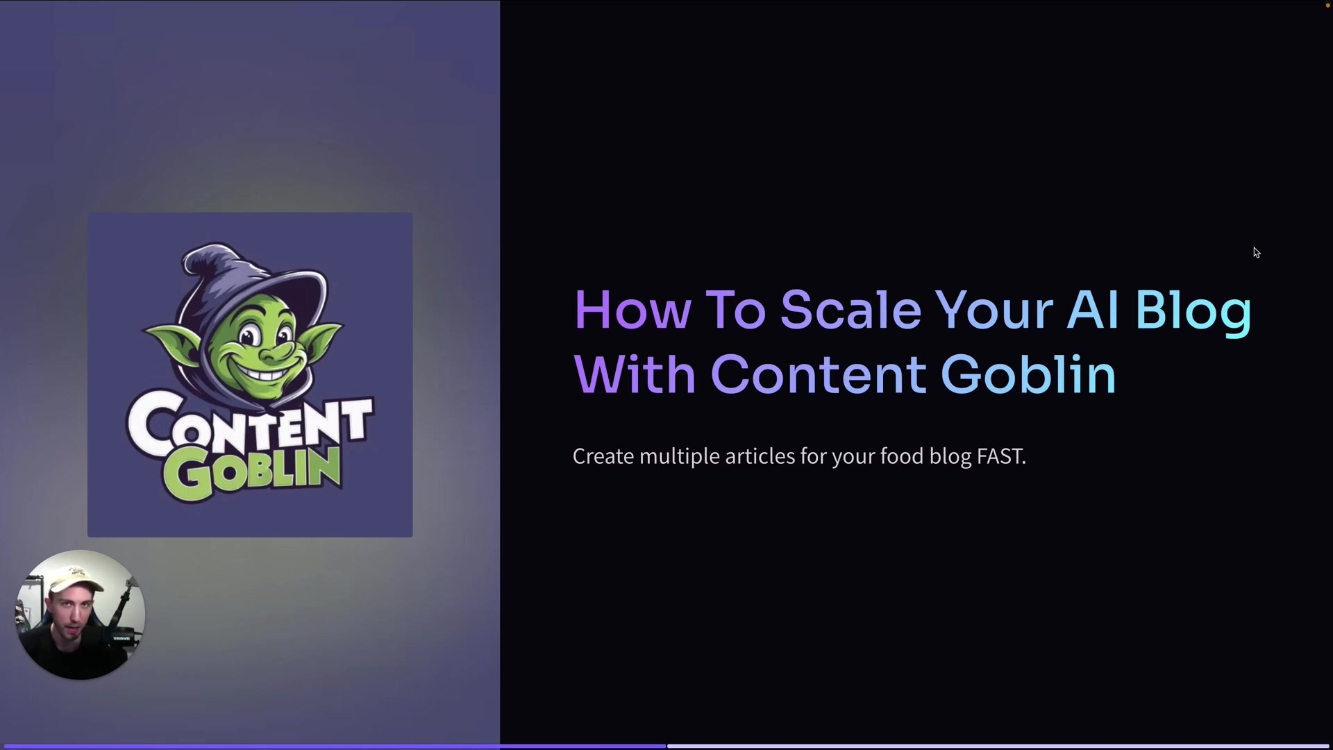 如何用Content Goblin打造AI美食博客?深度解析